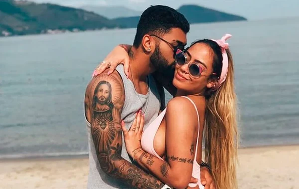 Gabigol e Rafaella por Reprodução/Instagram