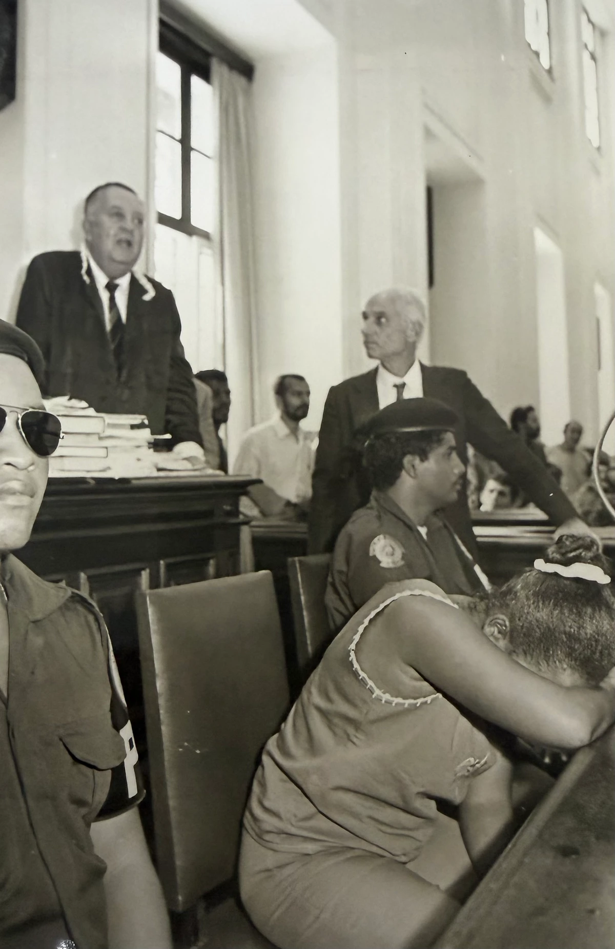 Julgamento de Lourdes Maria, em abril de 1994 por Almiro Lopes/Arquivo CORREIO