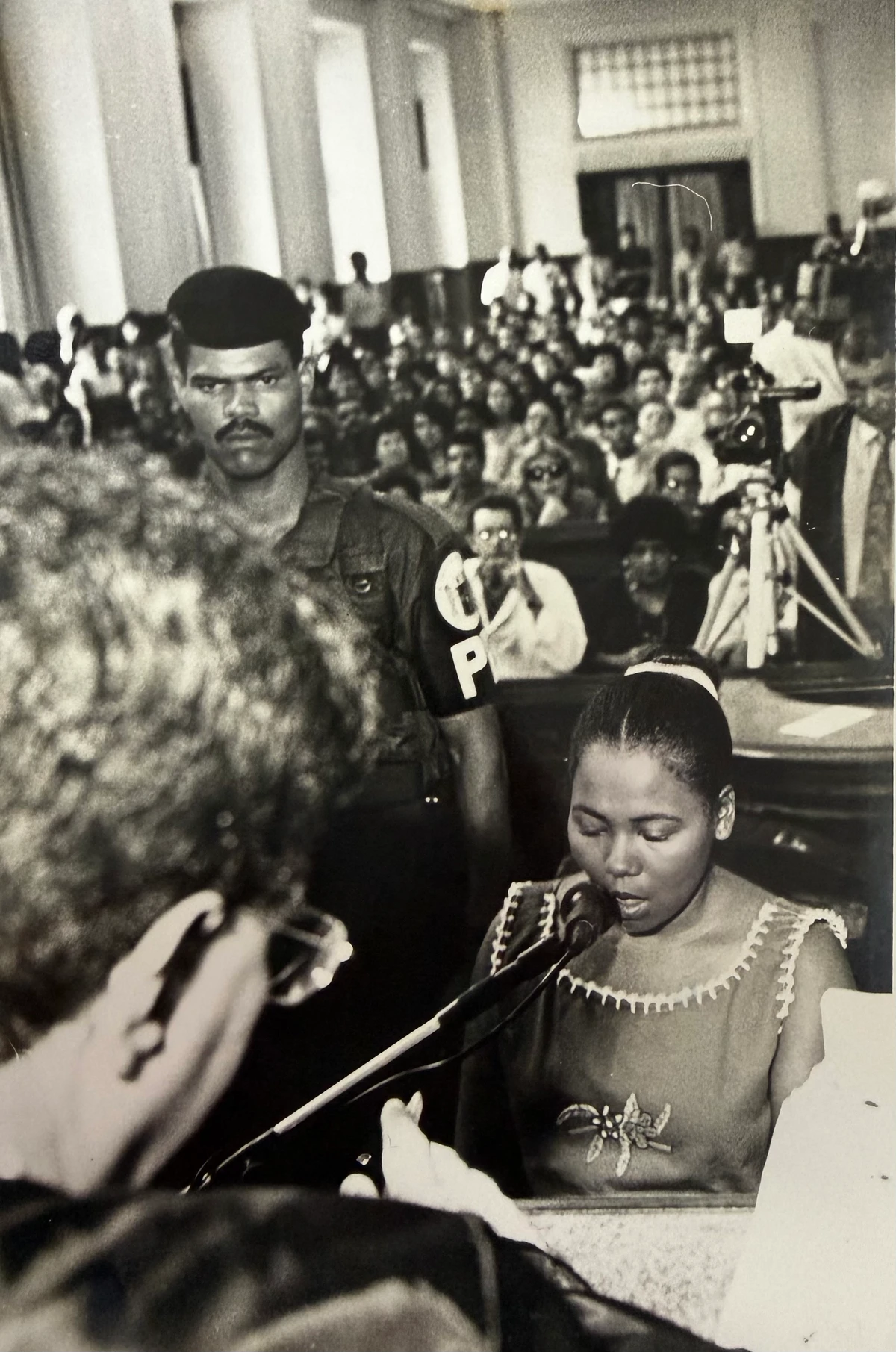 Julgamento de Lourdes Maria, em abril de 1994 por Almiro Lopes/Arquivo CORREIO