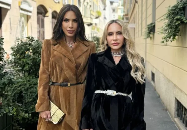 Margareth Costa Carvalho e a filha Caroline por Reprodução