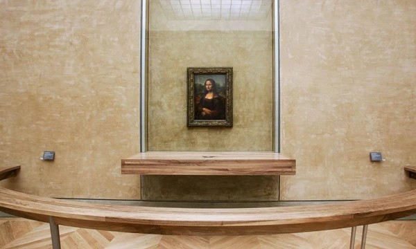 Mona Lisa, no Louvre