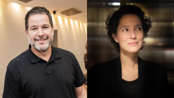 Murilo Benício e Cecília Malan 