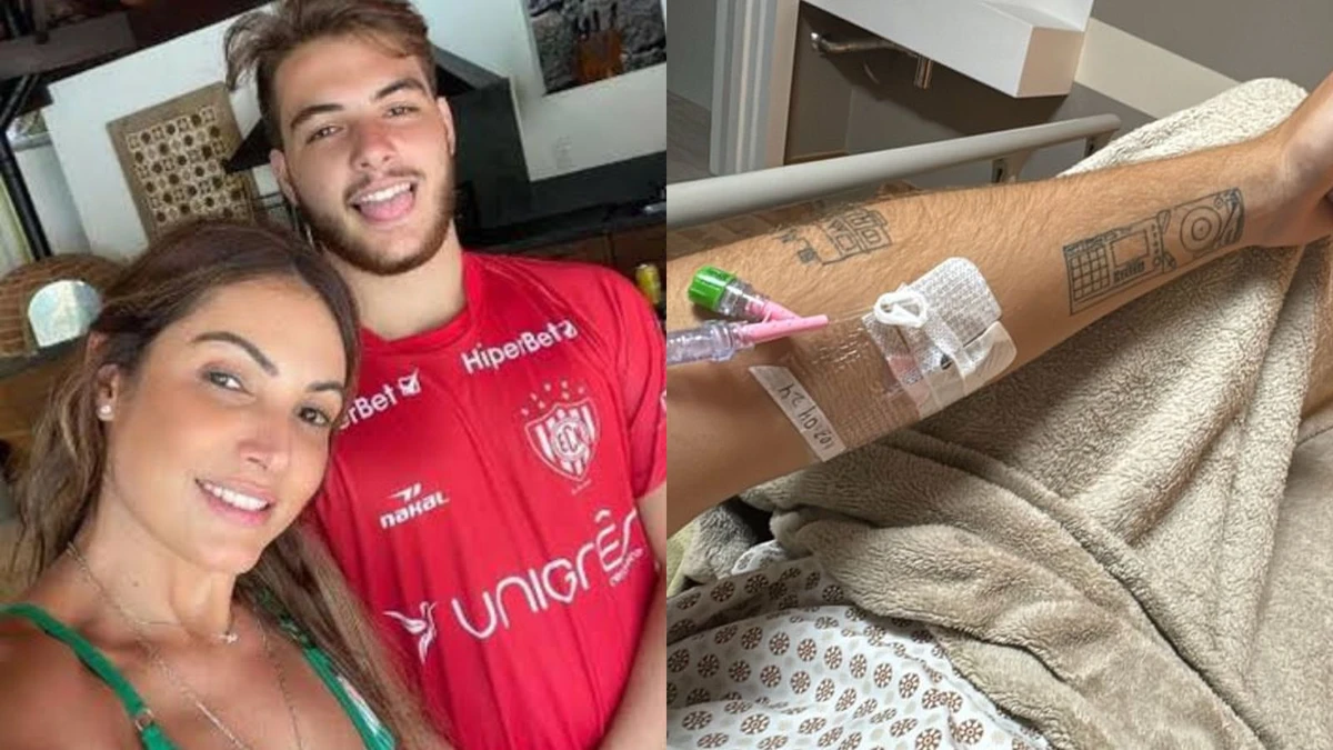 Patrícia Poeta e Felipe Poeta por Reprodução