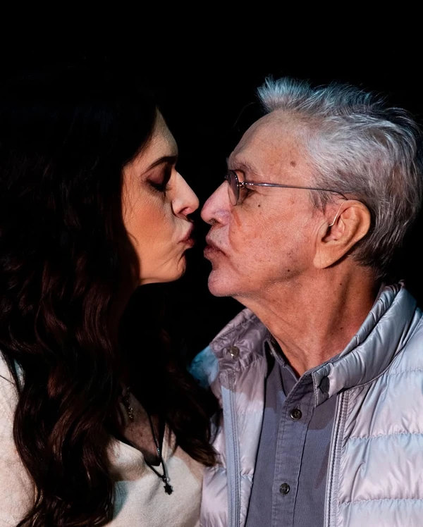 Paula Lavigne e Caetano Veloso por Reprodução/Instagram