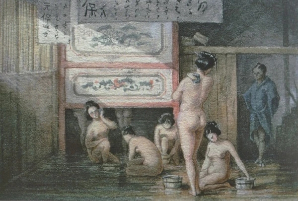 Sentō, banheiro público no Japão por Picasa