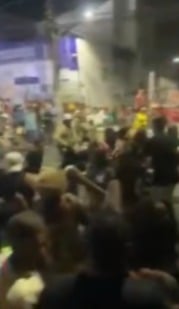 Soldado do Exército é agredido por PMs durante arrastão do Psirico por Reprodução