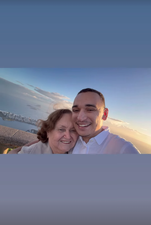 Casal escolheu batizado no Cristo Redentor por Reprodução | Instagram