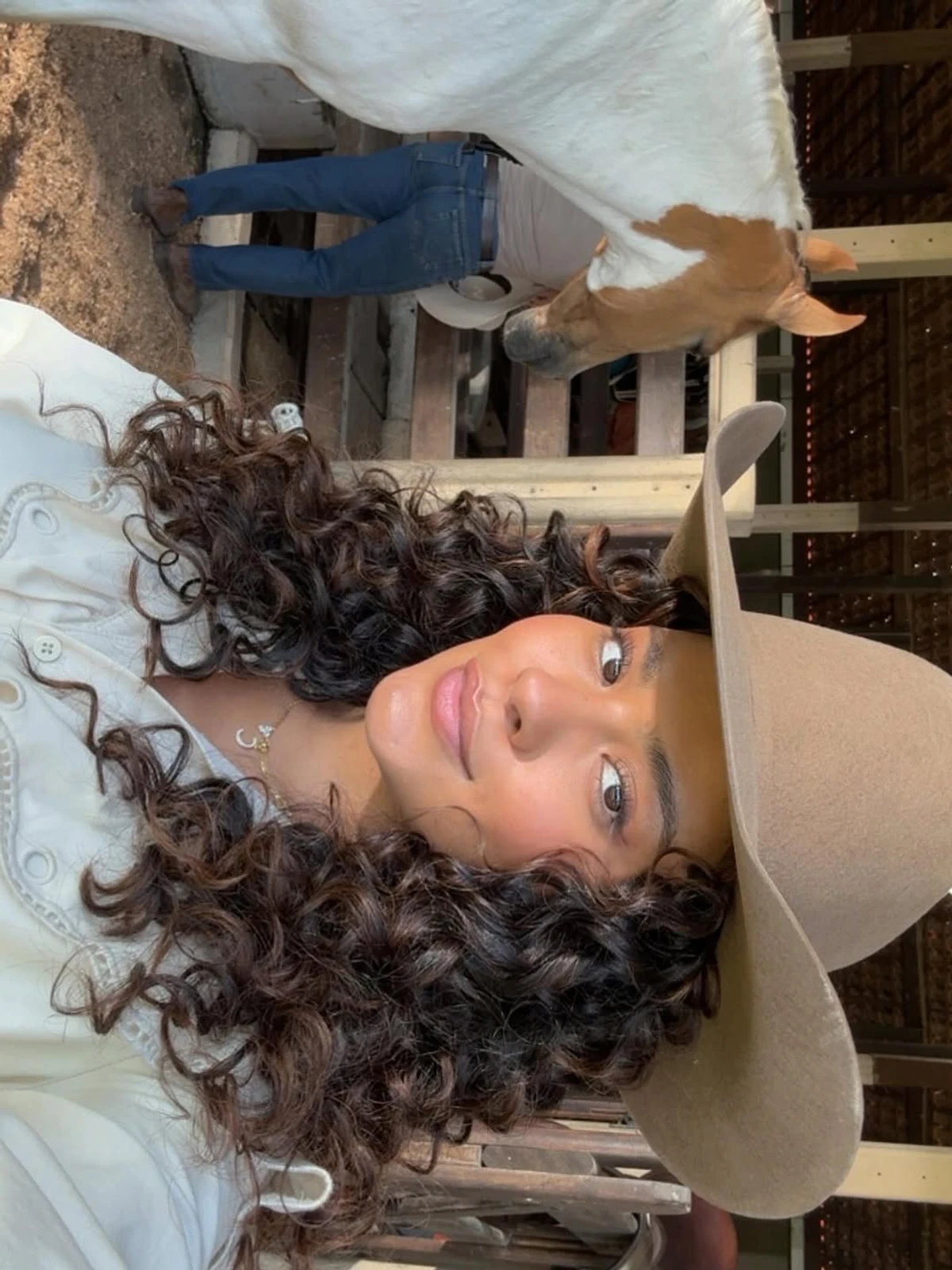 Bella Campos no último episódio de 'Vale Tudo' por Reprodução/Instagram