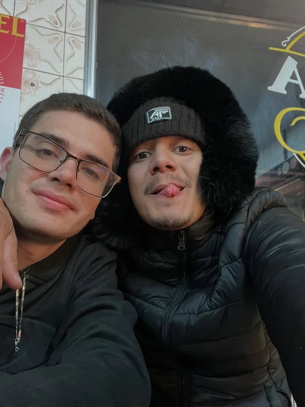 Melqui Ferraz e Denisson Santos por Reprodução/Instagram