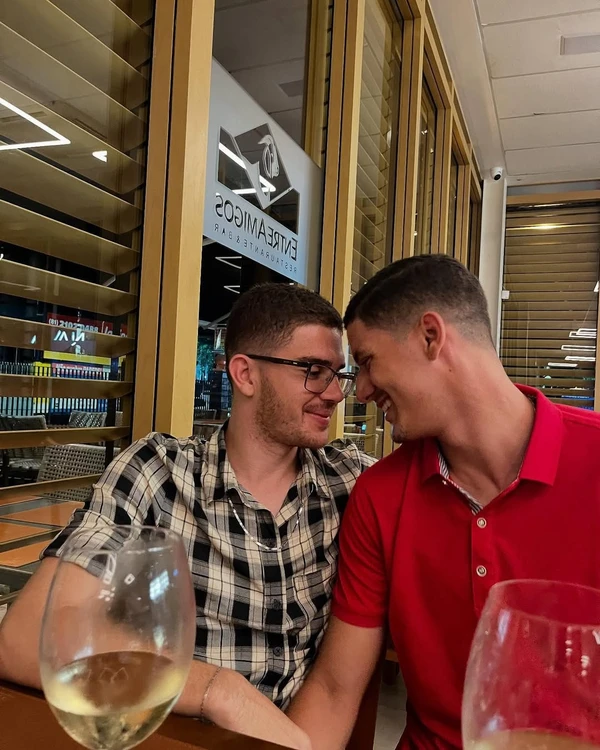 Melqui Ferraz e Denisson Santos por Reprodução/Instagram