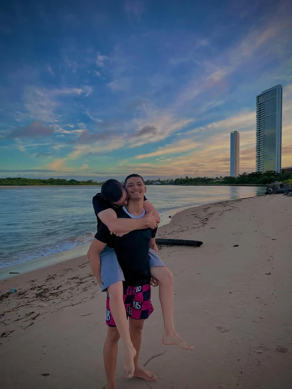 Melqui Ferraz e Denisson Santos por Reprodução/Instagram