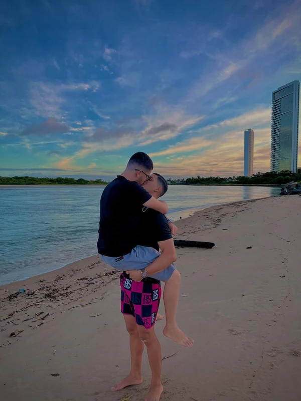 Melqui Ferraz e Denisson Santos por Reprodução/Instagram