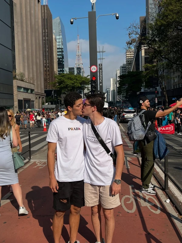 Melqui Ferraz e Denisson Santos por Reprodução/Instagram
