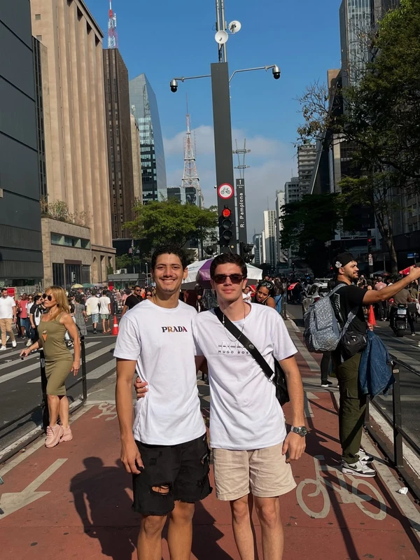 Melqui Ferraz e Denisson Santos por Reprodução/Instagram