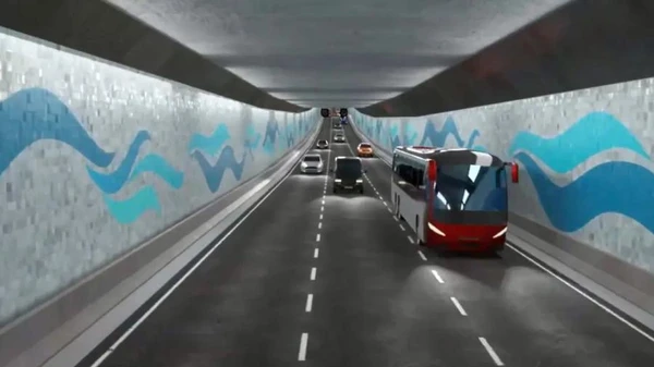 Túnel vai ligar Santos ao Guarujá por Divulgação