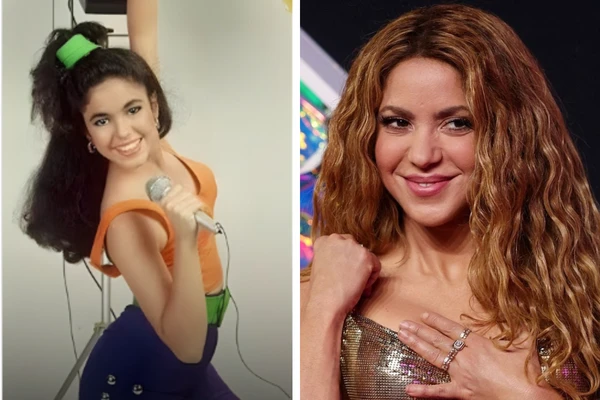 Antes e depois de Shakira
