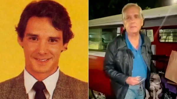 Ator de novela do SBT vive em praça com gatos e cachorro por Reprodução
