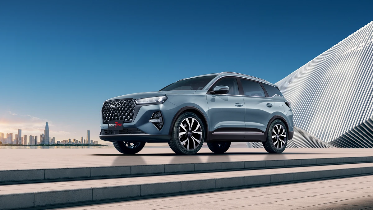 O Tiggo 7 é o modelo mais vendido da marca no mercado nacional