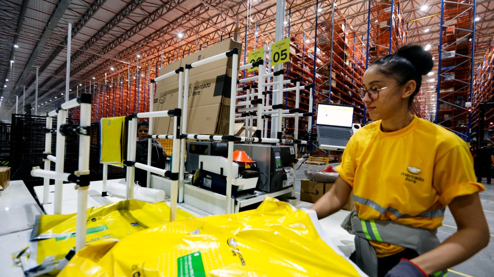 Mercado Livre abriu novo centro de distribuição na Bahia há um mês por Joá Souza/GOVBA
