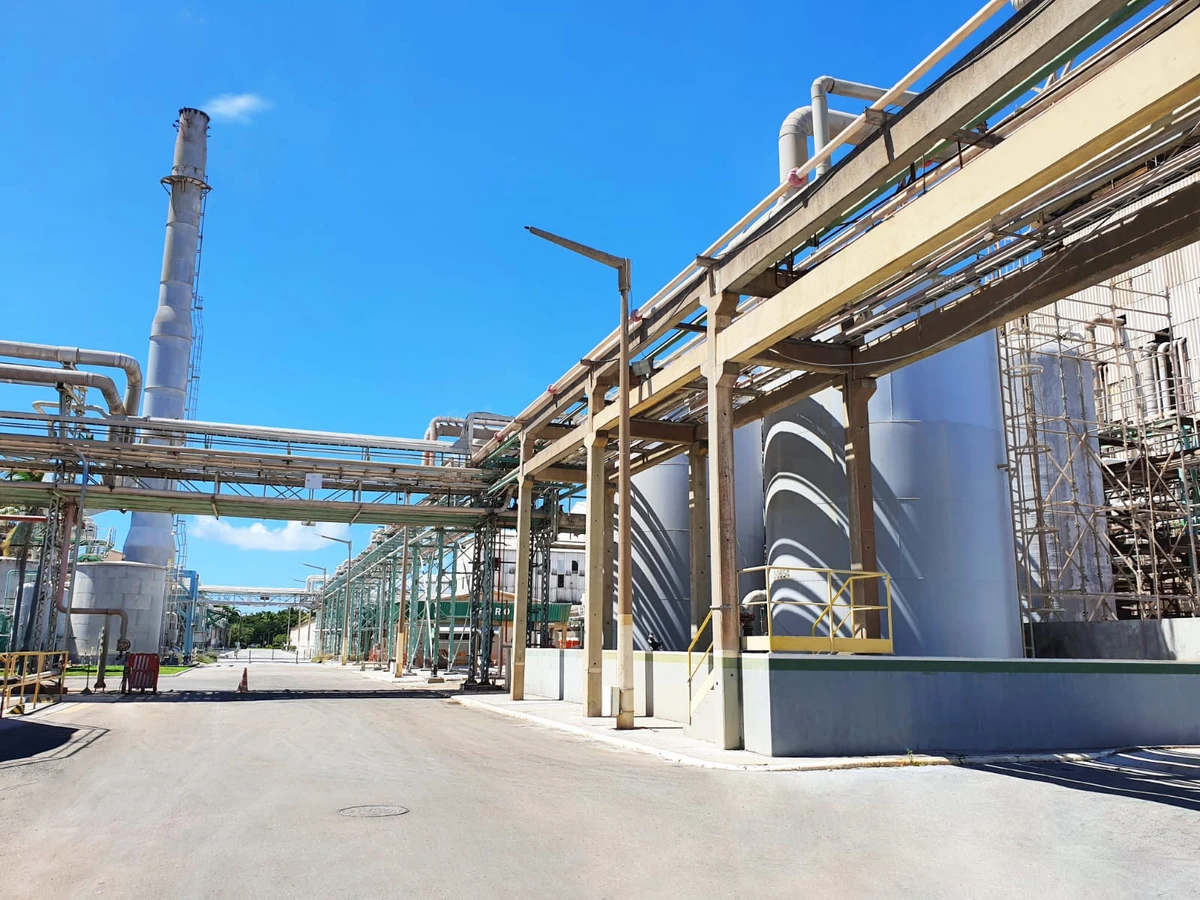 Fábrica da Tronox, no Polo Industrial de Camaçari por Divulgação