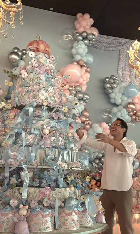 Aniversário de Maria Flor, filha de Virginia, teve tema da Cinderela por Reprodução | Instagram
