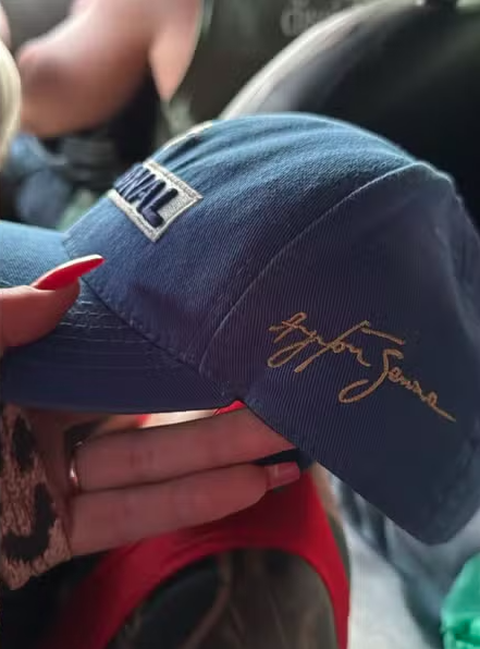Boné de colecionador de Ayrton Senna