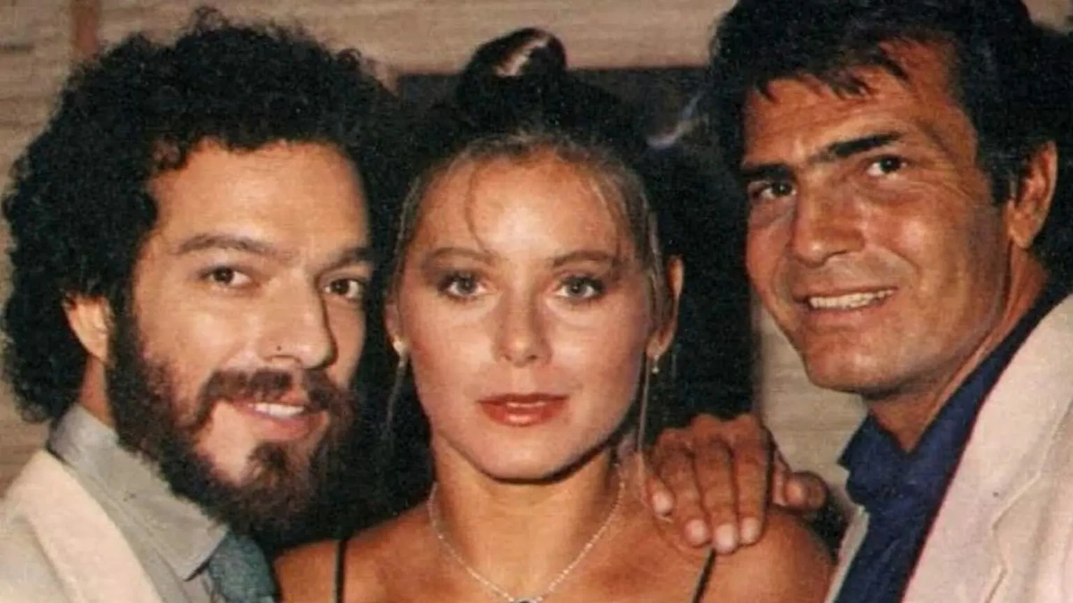 Carlos Augusto Strazzer, Vera Fischer e Tarcísio Meira em Coração Alado por Reprodução/TV Globo