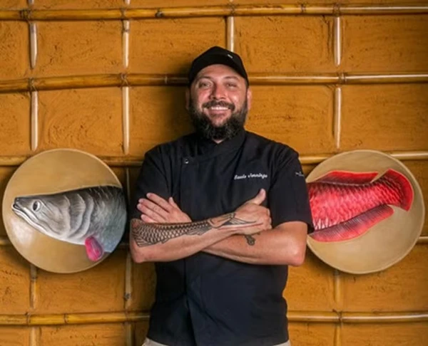 Chef paraense Saulo Jennings por Reprodução/Redes Sociais 