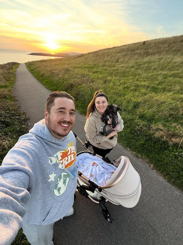 Cory e Lea deram o nome de 'Adventure' (Aventura) ao filho por Reprodução/Instagram