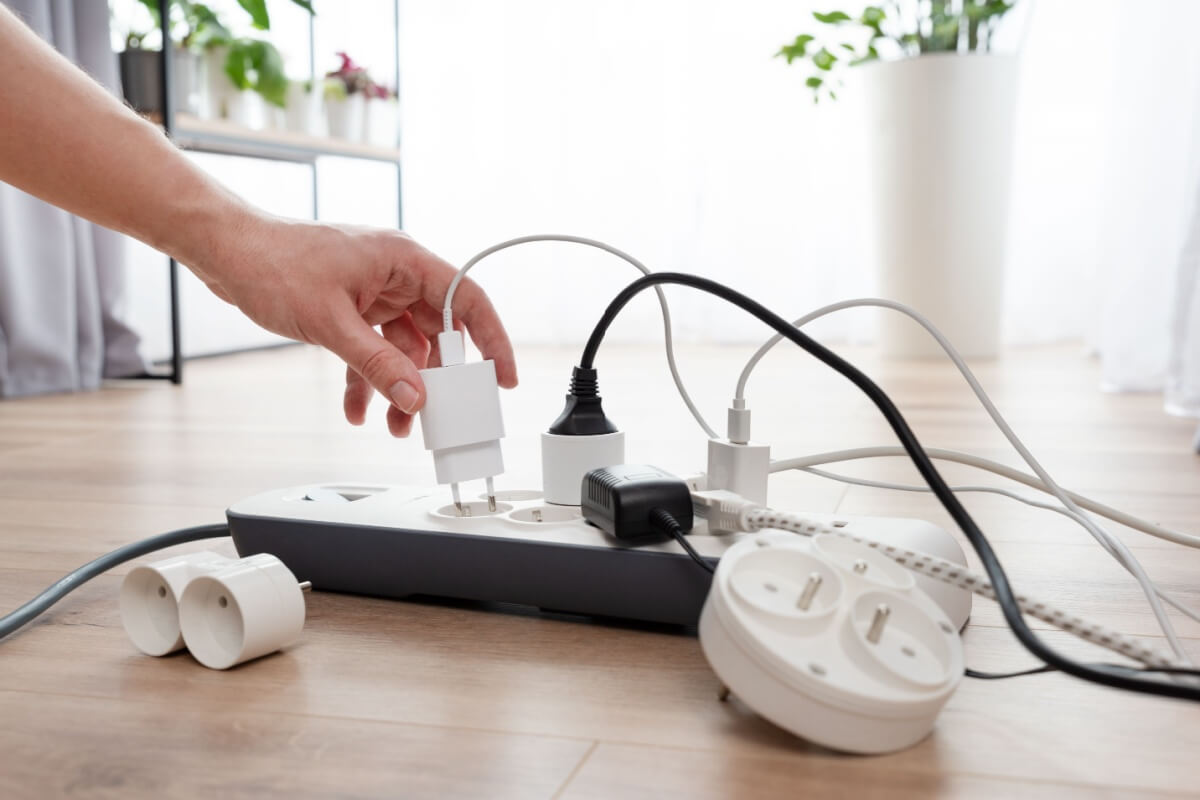 É fundamental adotar cuidados para evitar acidentes com eletricidade (Imagem: Proxima Studio | Shutterstock)