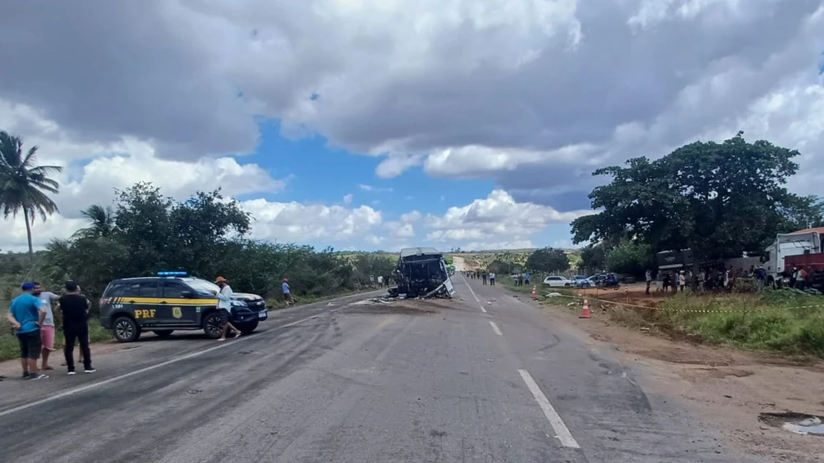 Grave acidente é registrado na BR-116