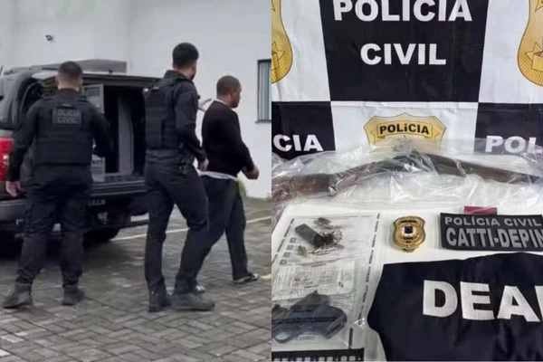 Homem foi preso após ser alvo de operação por ameaçar a própria mãe