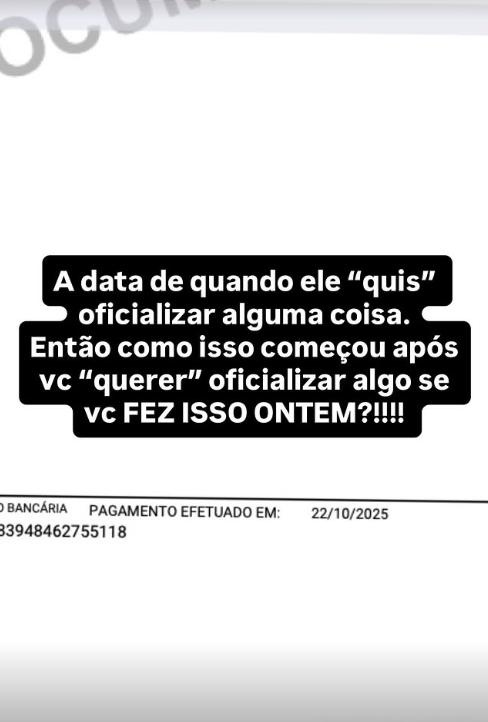 Mensagens publicadas por LOrena Maia por Reprodução | Instagram