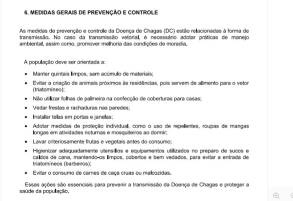 Recomendações de proteção  por Reprodução