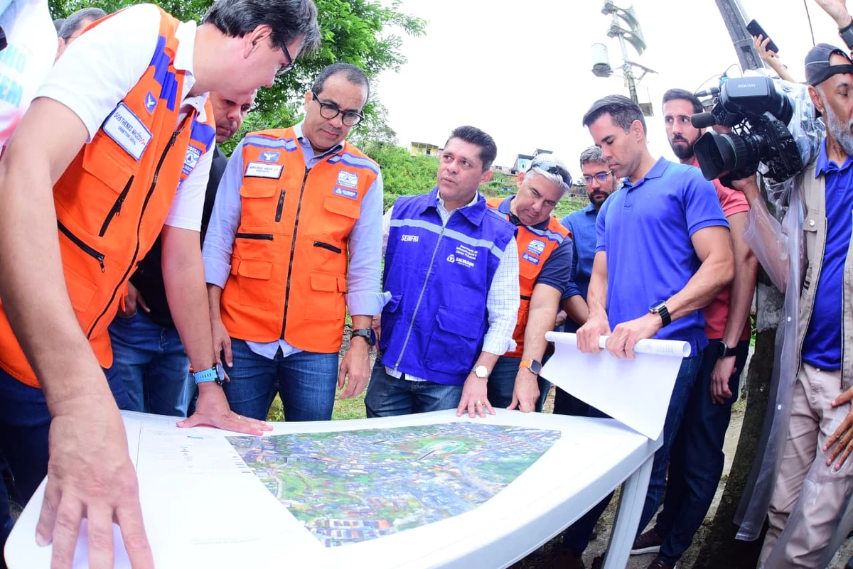 Salvador vai investir R$ 130 milhões em obras de contenção de encosta em 46 áreas de risco