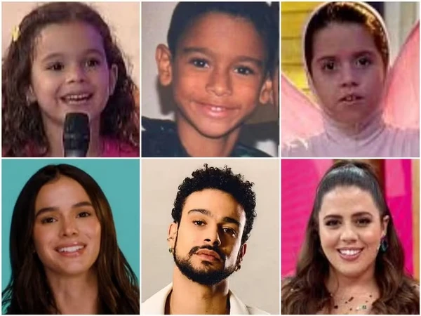 Bruna Marquezine, Sérgio Malheiros e Tati Machado no 'Gente Inocente' e com atual visuais  por Reprodução