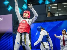 Imagem - Brasileira Maria Clara Pacheco é campeã mundial de taekwondo na China