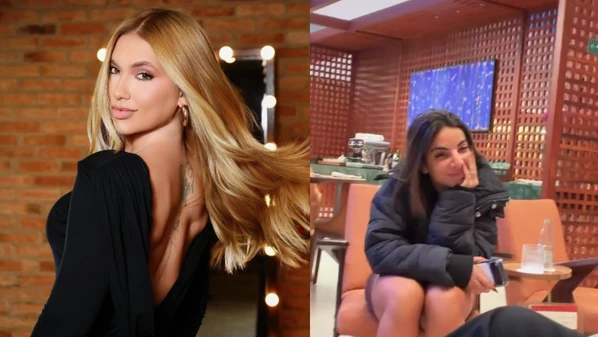 Voltaram? Virginia posa com melhor amiga de Vini Jr. antes de embarcar para Madri