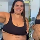 Imagem - Thais Carla exibe corpo após perder 75 kg e fala sobre excesso de pele: 'Incomoda, mas faz parte'
