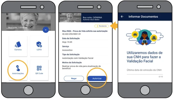 Acesse o Meu gov.br para confirmar identidade por Divulgação