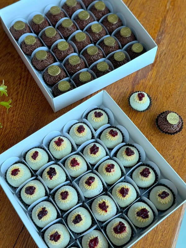 Além de vencer o top 10 de brigadeiros especiais do Correio Experimenta, a Casa Brig ficou entre os 10 melhores brigadeiros tradicionais por Divulgação