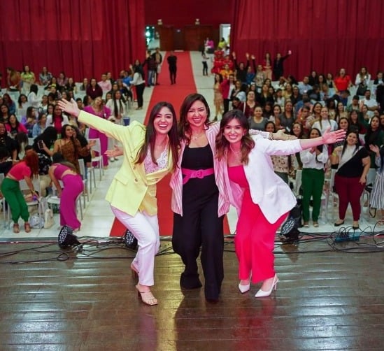 Amanda, Giovanna e Patrícia Guimarães fundaram a Casa Brig, confeitaria de A Brigadeirinha por Reprodução