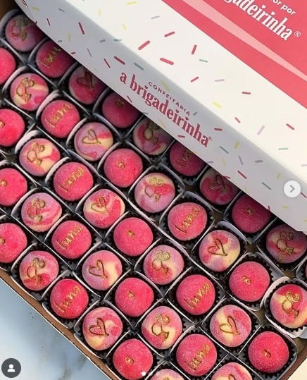 Brigadeiros da Casa Brig, de A Brigadeirinha por Reprodução
