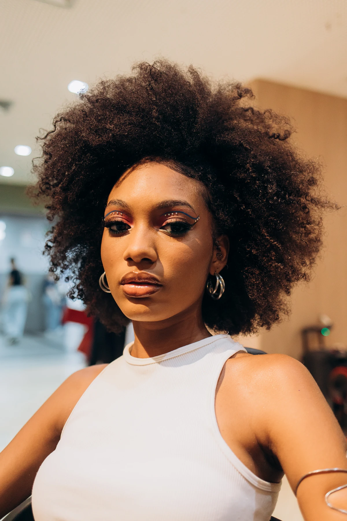 Concurso de maquiagem do Afro Fashion Day 2025 por Lucas Leawry