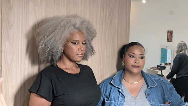 Concurso de maquiagem do Afro Fashion Day 2025 por Larissa Almeida/CORREIO