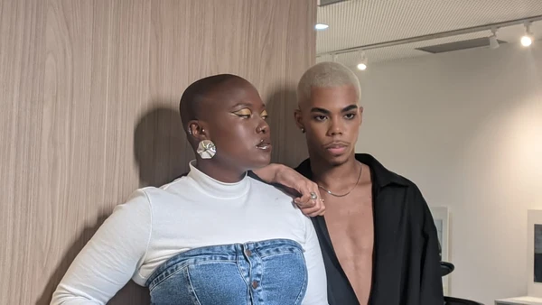 Concurso de maquiagem do Afro Fashion Day 2025 por Larissa Almeida/CORREIO