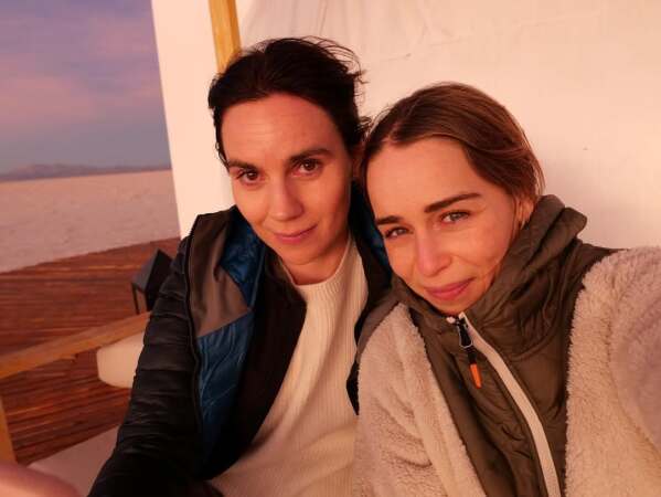Emilia Clarke durante suas férias nas Cataratas do Iguaçu por Reprodução/Redes Socoais