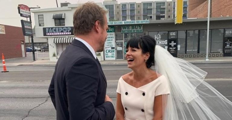 Lily Allen e David Harbour se casaram em 2020 por Reprodução/Instagram