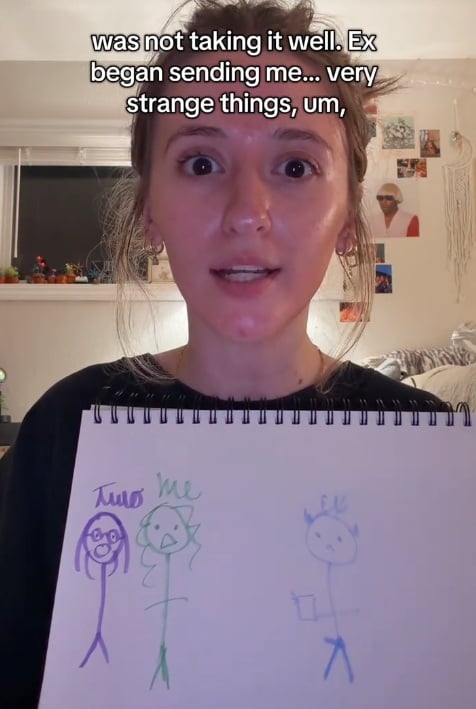 Lyn contou história bizarra no TikTok por Reprodução/TikTok