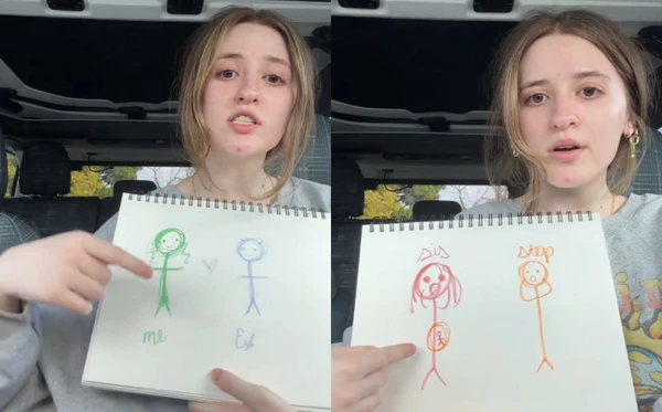 Lyn viralizou com história bizarra no TikTok